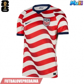 Lacne Muži Futbalové dres Spojené štáty MS 2026 Krátky Rukáv - Domáci